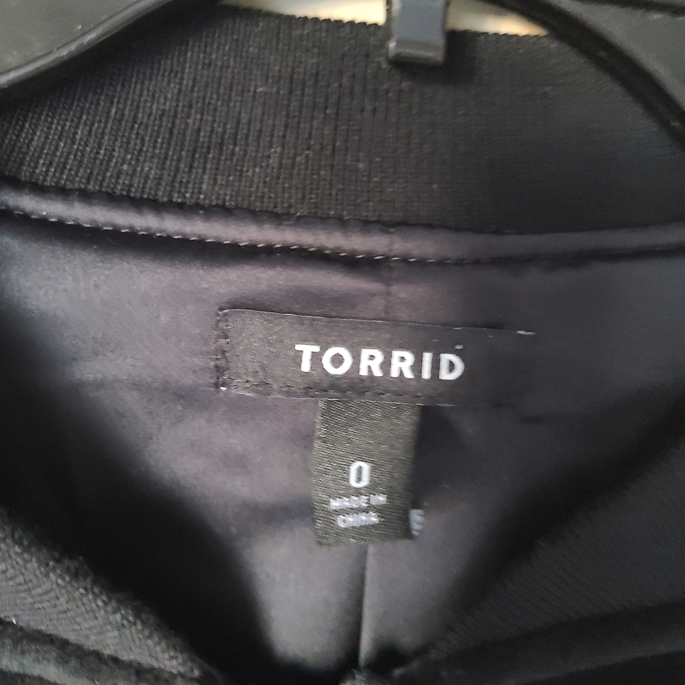 Torrid Black Embroidered Jacket - Picture 12 of 12